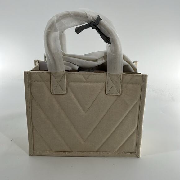 Sandro Kabash Quilted Tote Bag - Ecru - New with tags $320 MSRP - Picture 8 of 8